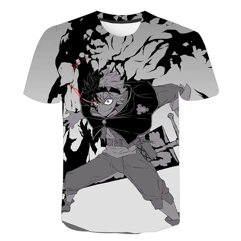 Black Clover 3D Print T-shirt Men Women Fashion O-Neck Short Sleeve T Shirt Anime Harajuku Streetwear Tees Tops Hip Hop Clothing
Black Clover 3D Print T-shirt Men Women Fashion O-Neck Short Sleeve T Shirt Anime Harajuku Streetwear Tees Tops Hip Hop Clothing