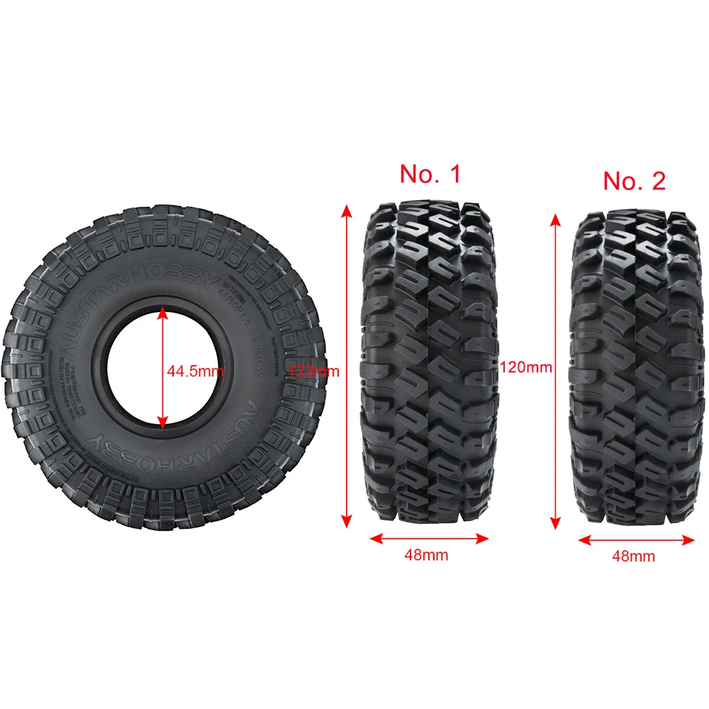 RC Car 1.9inch Rubber Tires with Foam Inserts 120/123mm for 1:10 RC Rock Crawler Axial SCX10 Wheel Tires Tyres Parts
RC Car 1.9inch Rubber Tires with Foam Inserts 120/123mm for 1:10 RC Rock Crawler Axial SCX10 Wheel Tires Tyres Parts