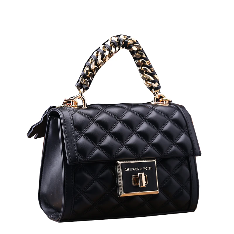 Genuine Leather Chain Handle Hand Bag for Women 2021 New Fashion Single Shoulder Lattice Flap Bags Fashionable Purse and Handbag
Genuine Leather Chain Handle Hand Bag for Women 2021 New Fashion Single Shoulder Lattice Flap Bags Fashionable Purse and Handbag