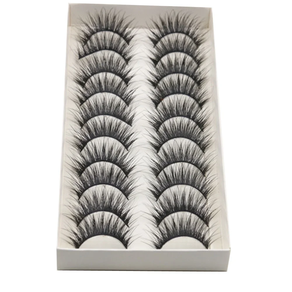 10 Pairs 8-20mm Fake Eyelashes Natural 3D Lashes Wispies Fluffies Dramatic Volume Eyelashes Faux Mink Eyelashes
10 Pairs 8-20mm Fake Eyelashes Natural 3D Lashes Wispies Fluffies Dramatic Volume Eyelashes Faux Mink Eyelashes