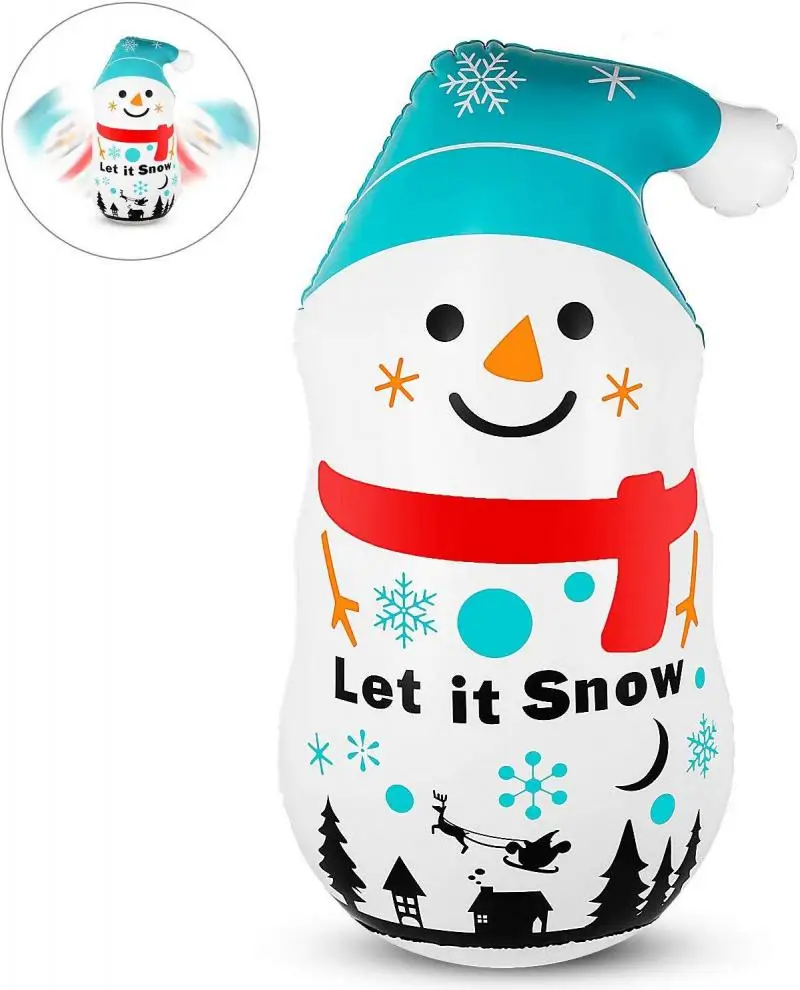 Foldable Cute Christmas Inflatable Snowman Tumbler Santa Decoration Props Sandbag Toy Xmas Scene Layout Props Party Supplies
Foldable Cute Christmas Inflatable Snowman Tumbler Santa Decoration Props Sandbag Toy Xmas Scene Layout Props Party Supplies