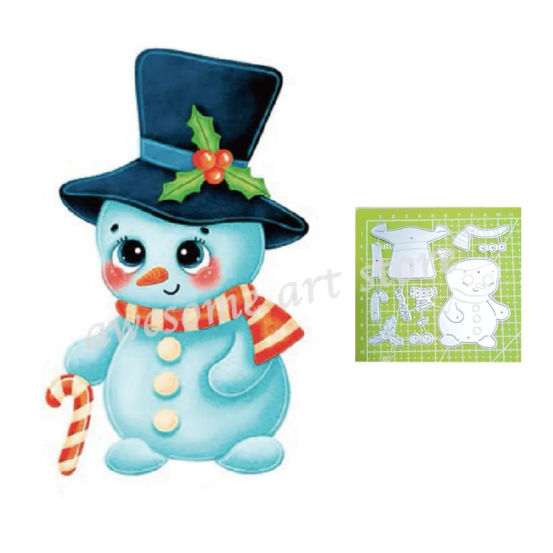 Snowman Hat Holly Cane Metal Cutting Mould Died to Scrapbook Cutting Mould Craft Supplies Cutting DIY Craft Cutting Mould 2021
Snowman Hat Holly Cane Metal Cutting Mould Died to Scrapbook Cutting Mould Craft Supplies Cutting DIY Craft Cutting Mould 2021