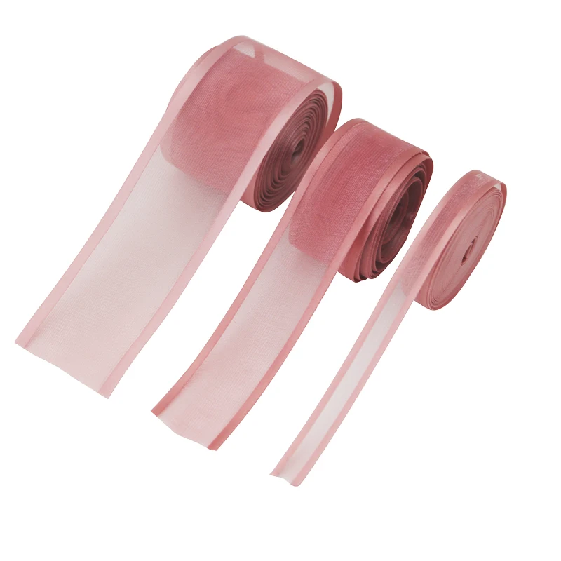 (5 meters/roll) Pink Meat Broadside Organza Ribbon Wholesale Gift Wrapping Decoration Manual DIY Ribbons
(5 meters/roll) Pink Meat Broadside Organza Ribbon Wholesale Gift Wrapping Decoration Manual DIY Ribbons