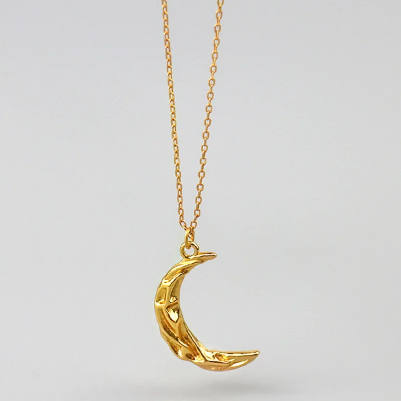 New Vintage Moon Necklace For Women Jewelry Charm Choker Collar Gold Sliver Color Chain Stainless Steel Nekclace Bijoux Femme
New Vintage Moon Necklace For Women Jewelry Charm Choker Collar Gold Sliver Color Chain Stainless Steel Nekclace Bijoux Femme