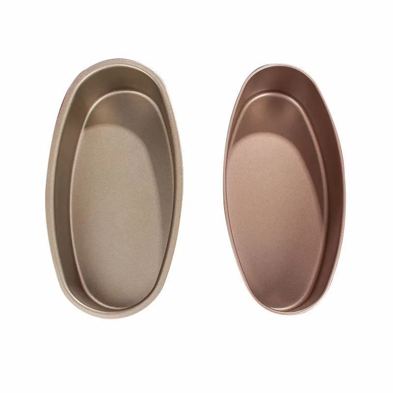 Light Cheese Mold Gold Non-Stick Carbon Steel Cheesecake Mold Oval Egg-Shaped Baking Cheese Mold
Light Cheese Mold Gold Non-Stick Carbon Steel Cheesecake Mold Oval Egg-Shaped Baking Cheese Mold