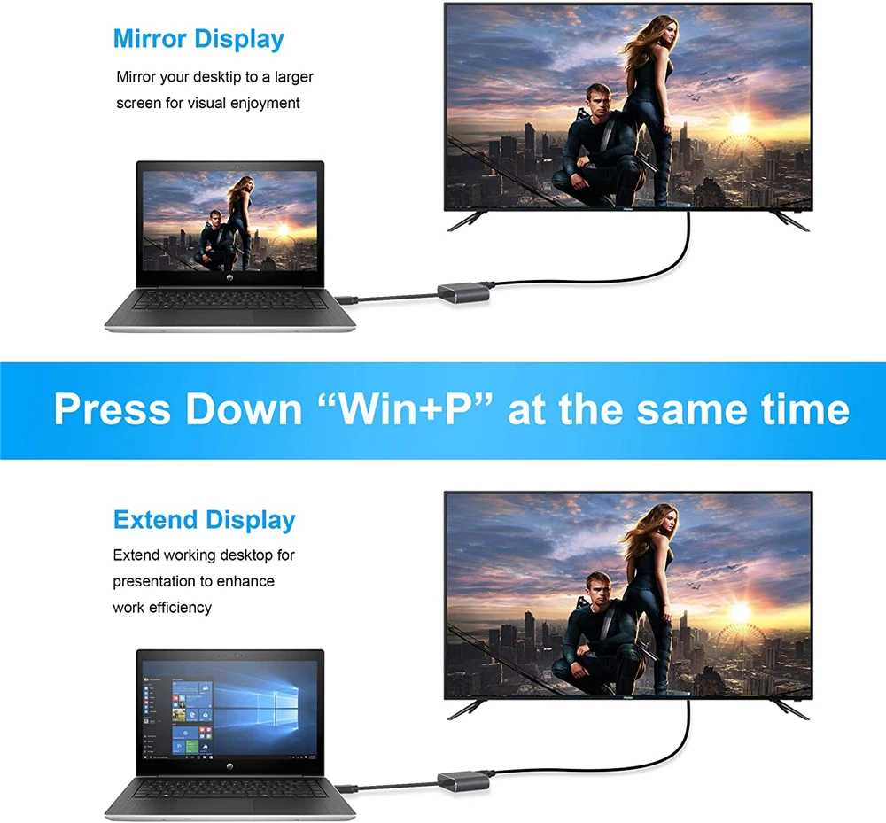 Navceker USB 3.0 to HDMI VGA Adapter HD 1080P Multi-Display 2 in1 USB to HDMI Converter Audio Video Cable For Macbook Computer
Navceker USB 3.0 to HDMI VGA Adapter HD 1080P Multi-Display 2 in1 USB to HDMI Converter Audio Video Cable For Macbook Computer