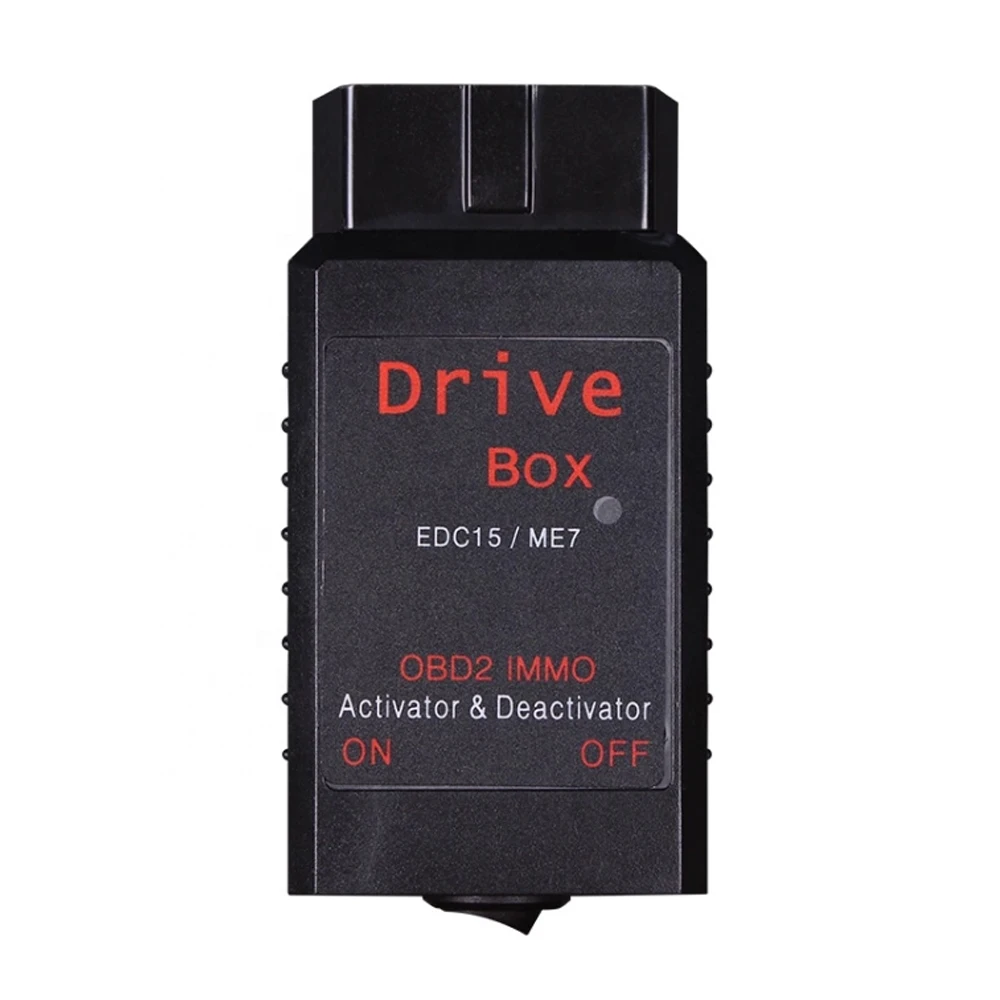 Автомобильная коробка с внешним приводом OBD для оборудования OBD2 IMMO, иммобилайзер, Деактиватор, активатор для VAG EDC15 ME7 ECU
Автомобильная коробка с внешним приводом OBD для оборудования OBD2 IMMO, иммобилайзер, Деактиватор, активатор для VAG EDC15 ME7 ECU
