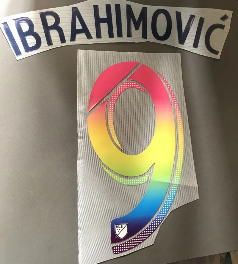MLS League Ibramimovic Rainbow Nameset Vela Customize Any Nameset Number Printing Soccer Patch Badge
MLS League Ibramimovic Rainbow Nameset Vela Customize Any Nameset Number Printing Soccer Patch Badge
