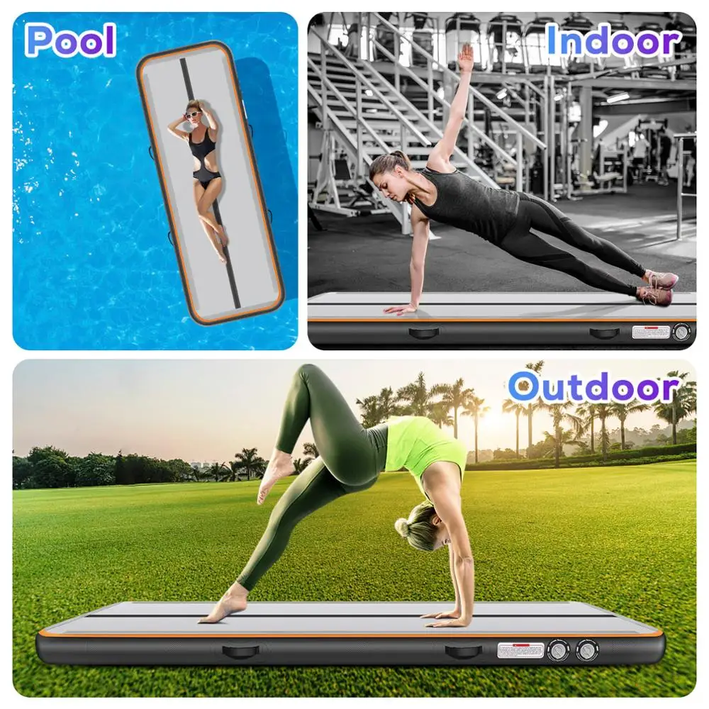 Furgle 12 Hours Fast Shipping Gymnastic Mats Ubflatable Air Track Tumble Floor Mat Yoga Mat with Free Air Pump for Kids Traning
Furgle 12 Hours Fast Shipping Gymnastic Mats Ubflatable Air Track Tumble Floor Mat Yoga Mat with Free Air Pump for Kids Traning