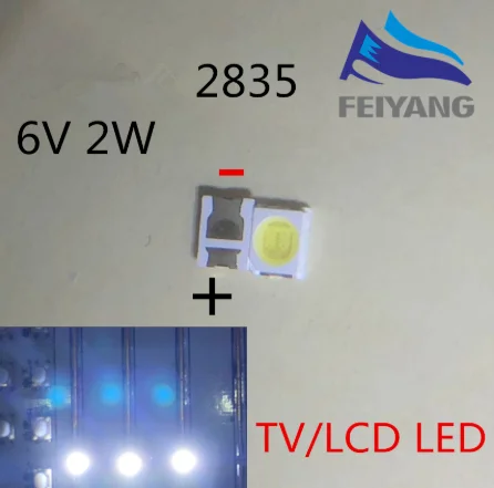 4000 шт. OSRAM СВЕТОДИОДНЫЙ фонарь высокой мощности Светодиодный 1 5 Вт 2 6 в 1210 3528 2835 131LM