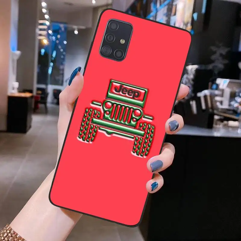 KPUSAGRT jeep girl Мягкий чехол для телефона Samsung S20 plus Ultra S6 S7 edge S8 S9 S10 5G lite 2020|Бамперы| |