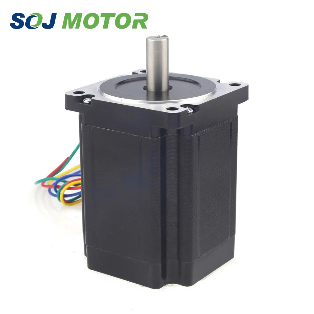 New Sojmotor High Torque 120kgcm 12n.m Nema 34 Stepper Motor S86bygh156 Lead 14mm Shaft Diameter 6.0a Stepping Forcnc Kit Me
New Sojmotor High Torque 120kgcm 12n.m Nema 34 Stepper Motor S86bygh156 Lead 14mm Shaft Diameter 6.0a Stepping Forcnc Kit Me
