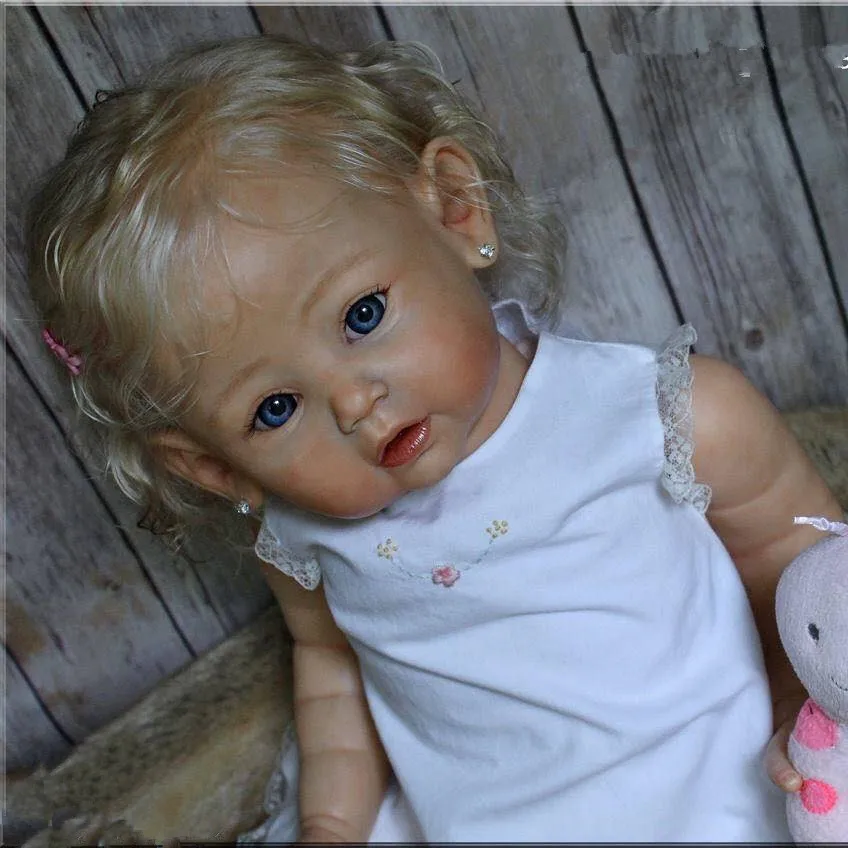 Мягкая силиконовая кукла-реборн для девочек 60 см | Игрушки и хобби
