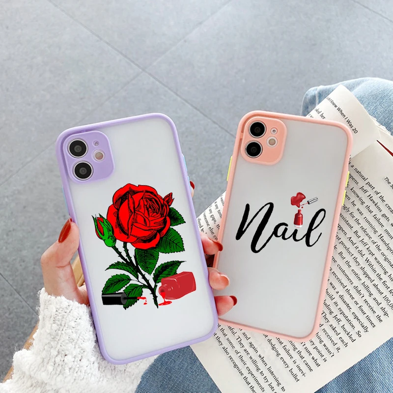 ZUIDID Fashion Rose Flower Clear Phone Case For iPhone 12 11 Pro MAX X XS XR SE 20 7 8 6 Plus Nail Art Make Up Hard Cover Fundas
ZUIDID Fashion Rose Flower Clear Phone Case For iPhone 12 11 Pro MAX X XS XR SE 20 7 8 6 Plus Nail Art Make Up Hard Cover Fundas