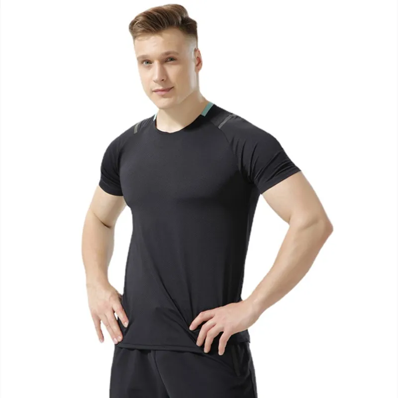 2021 Spring and Summer New Men's T-shirt Ice Silk Short-sleeved Running Sports Leisure T-shirt Training Suit Quick-drying Top
2021 Spring and Summer New Men's T-shirt Ice Silk Short-sleeved Running Sports Leisure T-shirt Training Suit Quick-drying Top