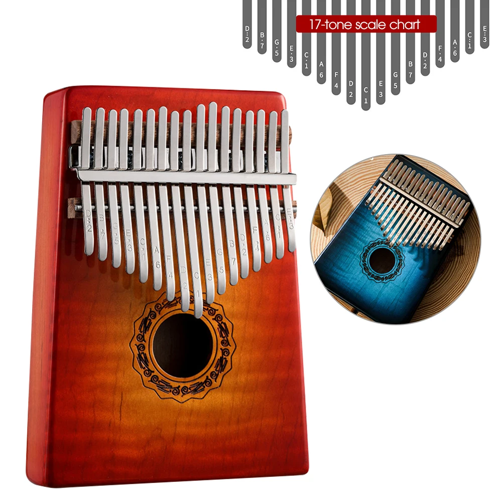 Kalimba 17 клавиш большой палец фортепиано Ретро Тигр кленовый палец фортепиано Африканский калимба клавиатура Инструменты Высокое качество т...
Kalimba 17 клавиш большой палец фортепиано Ретро Тигр кленовый палец фортепиано Африканский калимба клавиатура Инструменты Высокое качество т...