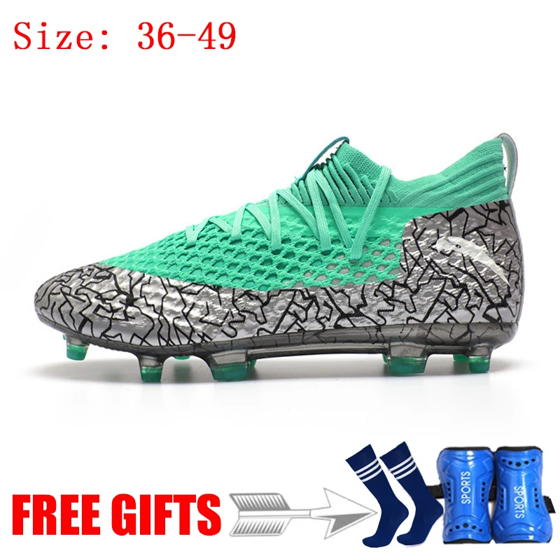 

Mens Soccer Cleats High Ankle Football Shoes Outdoor Soccer Traing Boots For Men Women Soccer Shoes Future 2.1 Netfit FG