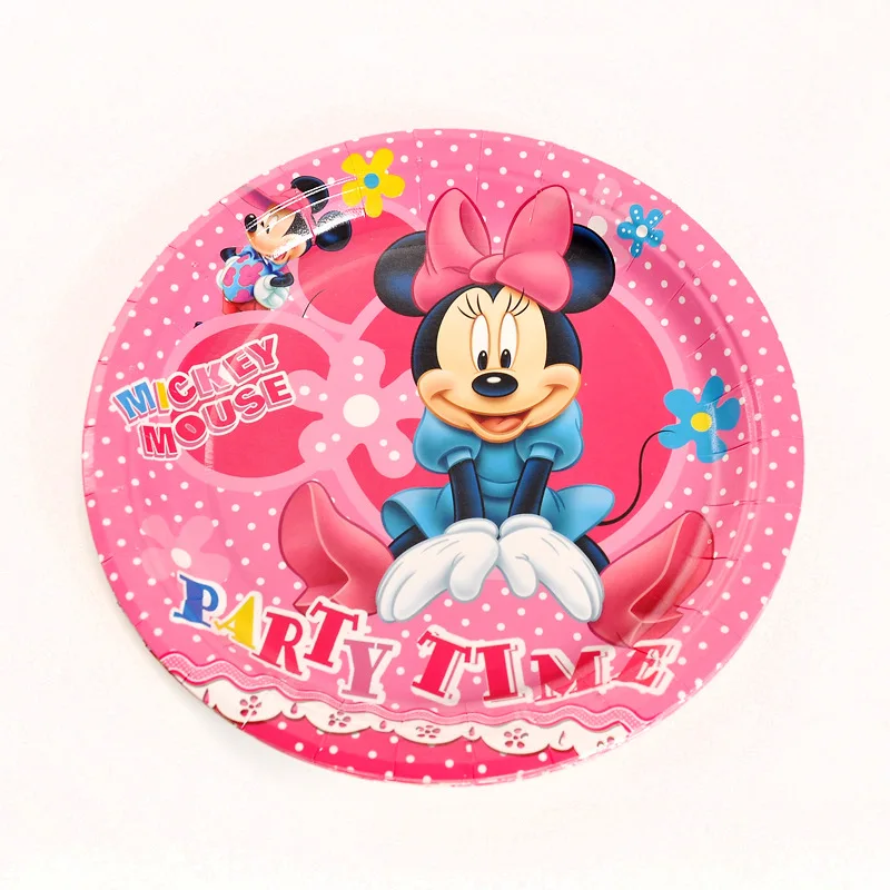Pink Minnie Mouse Theme Happy Birthday Party Decoration Disposable Tablewares Paper Cups Plates Straw Baby Shower Supplies
Pink Minnie Mouse Theme Happy Birthday Party Decoration Disposable Tablewares Paper Cups Plates Straw Baby Shower Supplies