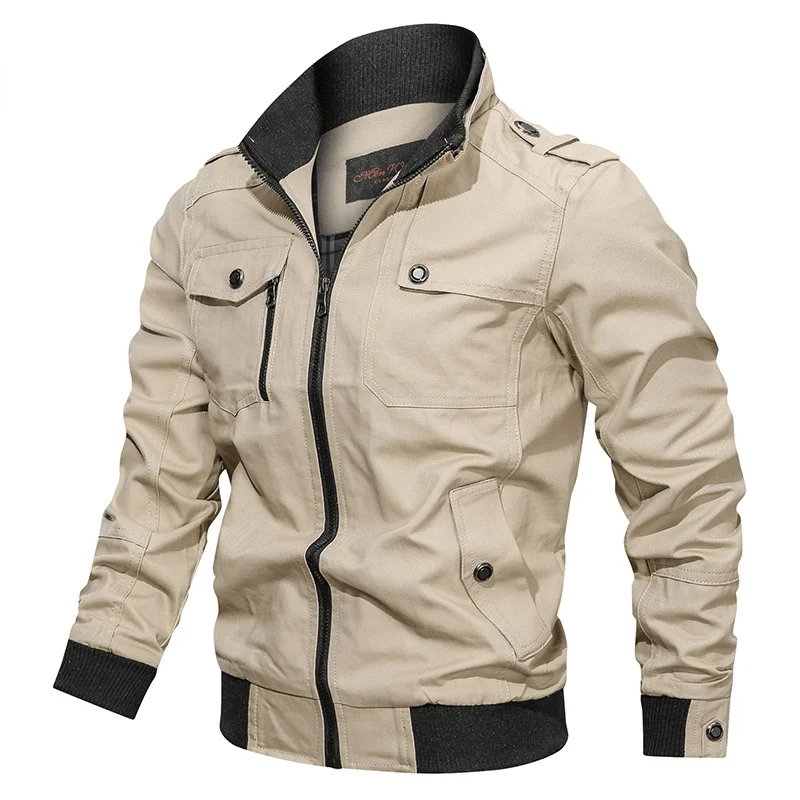 2021 Spring Autumn New Jacket Men Fashion Slim Bomber Windbreaker Jackets Coat Men's Clothing Tactics Military Casual Jacket Men
2021 Spring Autumn New Jacket Men Fashion Slim Bomber Windbreaker Jackets Coat Men's Clothing Tactics Military Casual Jacket Men