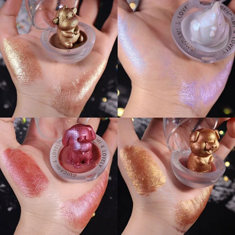 GUICAMI Cute Animal Face Body Highlighter Diamond Glitter Palette Makeup Illuminator Ginger Brighten Natural Contour
GUICAMI Cute Animal Face Body Highlighter Diamond Glitter Palette Makeup Illuminator Ginger Brighten Natural Contour