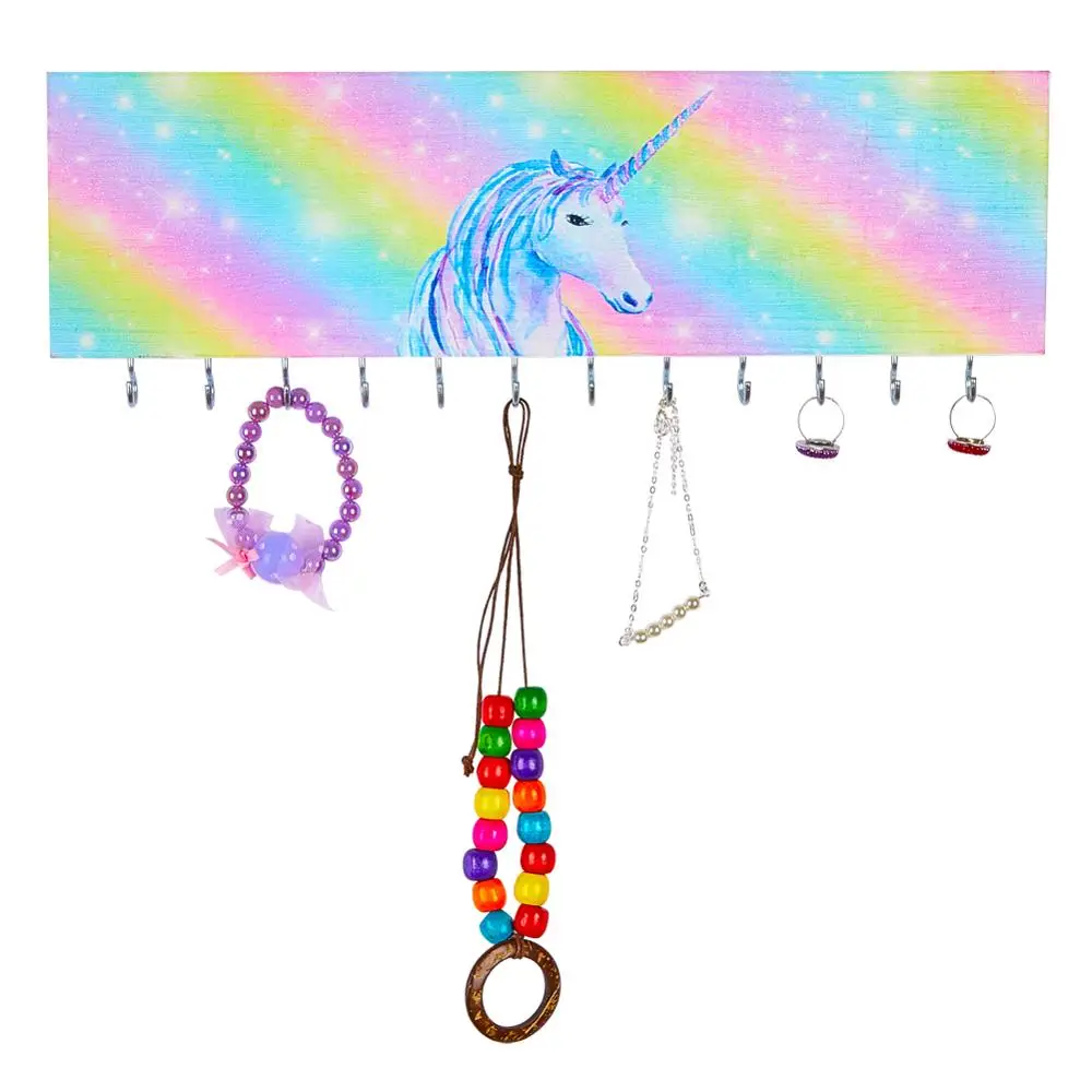 12 Hooks Unicorn Wood Decorative Wall Hooks For Hanger Wooden Storage Rack Organizer For Baby Clothes Toys Kids Room Home Decor
12 Hooks Unicorn Wood Decorative Wall Hooks For Hanger Wooden Storage Rack Organizer For Baby Clothes Toys Kids Room Home Decor