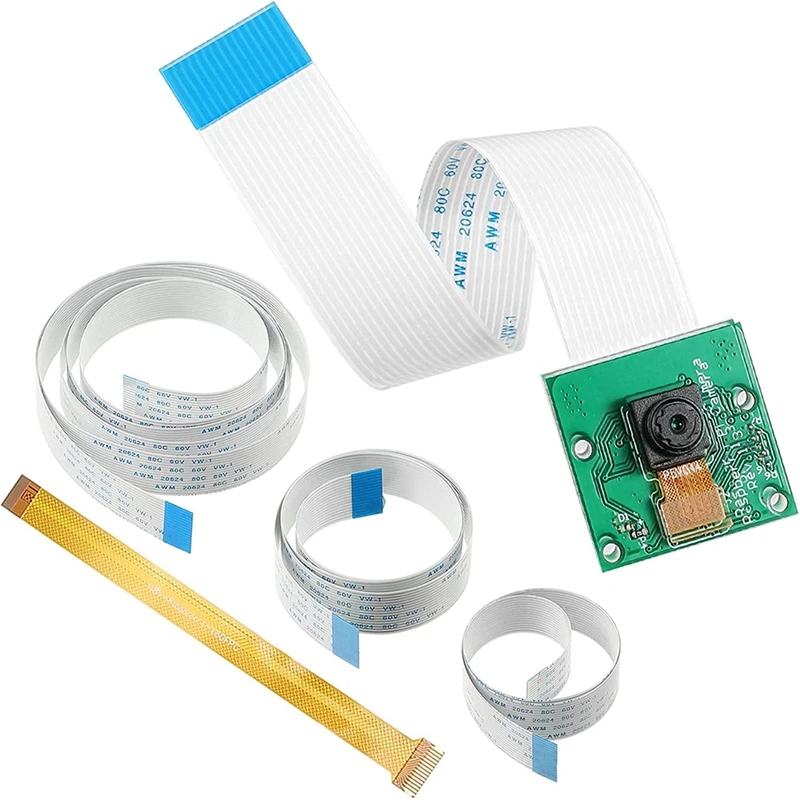 5 мегапикселей 1080P Sensor OV5647 Mini веб-камера, с 5 FFC 6/11.8/19.69/39.37/6.3 дюймовыми кабелями для Pi 4 / Zero
5 мегапикселей 1080P Sensor OV5647 Mini веб-камера, с 5 FFC 6/11.8/19.69/39.37/6.3 дюймовыми кабелями для Pi 4 / Zero