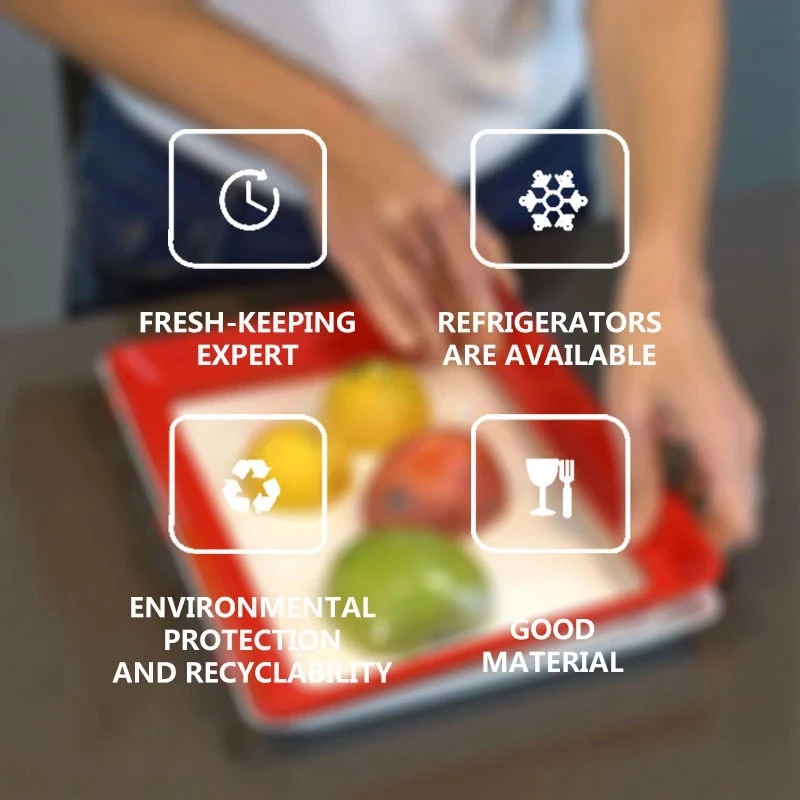 Clever Tray Creative Food Plastic Preservation Tray Kitchen Items Food Storage Container Set Food Fresh Storage Microwave Cover
Clever Tray Creative Food Plastic Preservation Tray Kitchen Items Food Storage Container Set Food Fresh Storage Microwave Cover