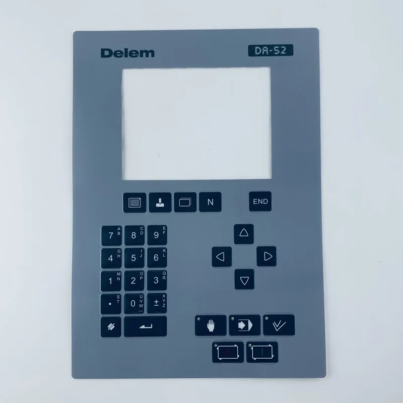 Delem DA-52 DA52 Membrane Keypad for Delem Bending Machine Operator's Panel repair,in stock
Delem DA-52 DA52 Membrane Keypad for Delem Bending Machine Operator's Panel repair,in stock
