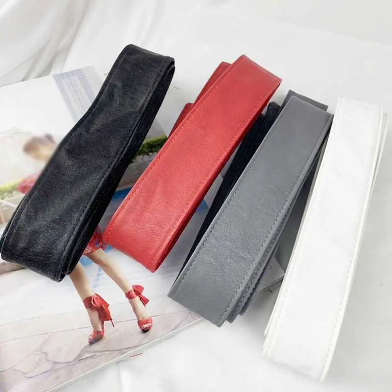 Female Belts Soft Leather Elegant Bow Knot Tie Wrap Around Waist Belt Waistband Dress Belt Girdle Rope Black Red Beige Belts New
Female Belts Soft Leather Elegant Bow Knot Tie Wrap Around Waist Belt Waistband Dress Belt Girdle Rope Black Red Beige Belts New
