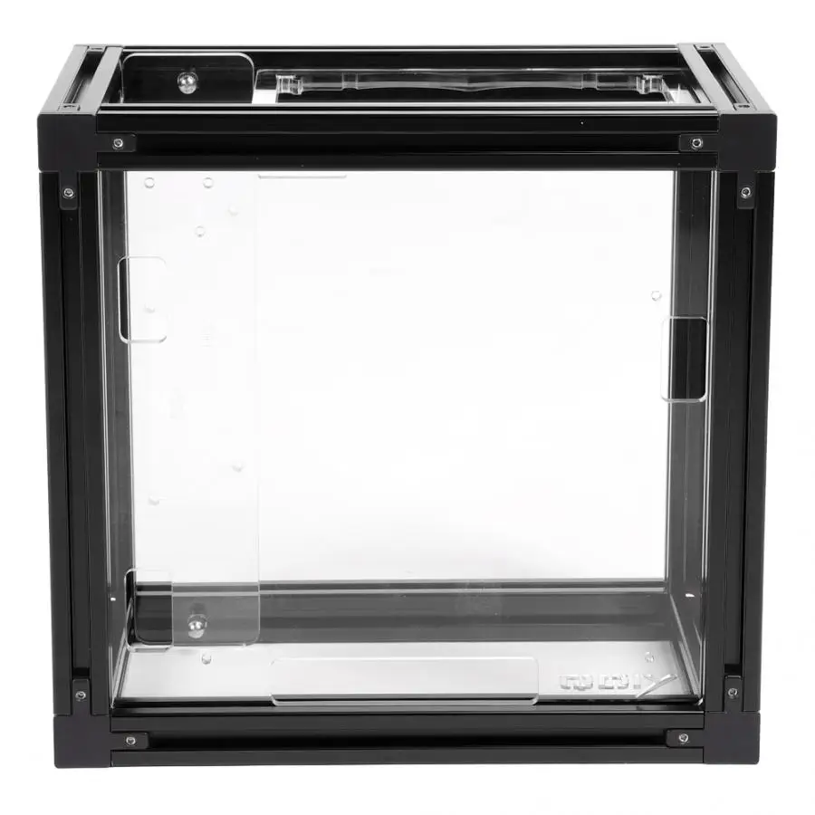 DIY Открытая конструкция рамы Алюминий сплав ITX водяного охлаждения компьютер PC