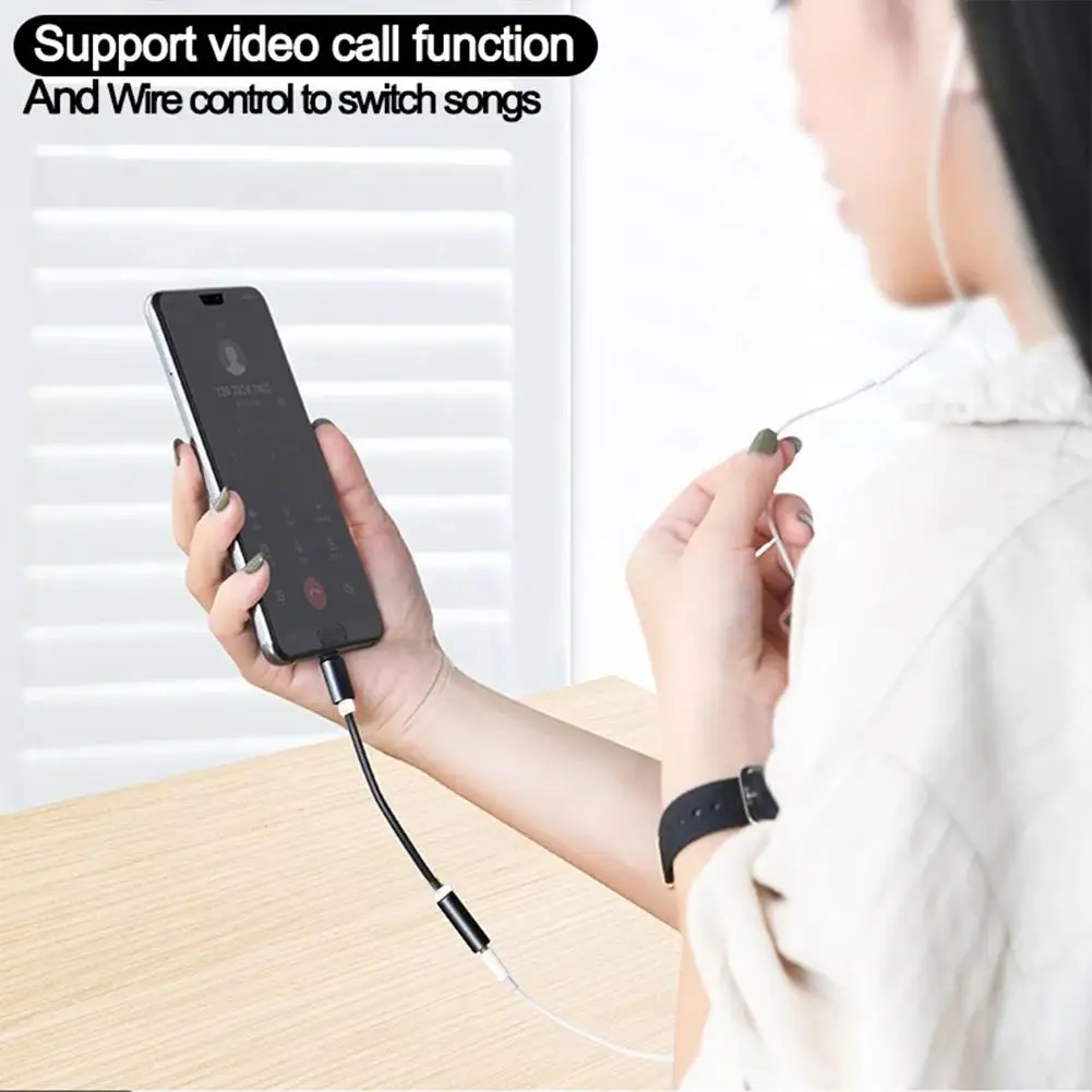 TPU Type C To 3.5mm Jack Earphone Audio Aux Cable Headphones Adapter Conveter for Music Video Conference For Huawei Honor Xiaomi
TPU Type C To 3.5mm Jack Earphone Audio Aux Cable Headphones Adapter Conveter for Music Video Conference For Huawei Honor Xiaomi
