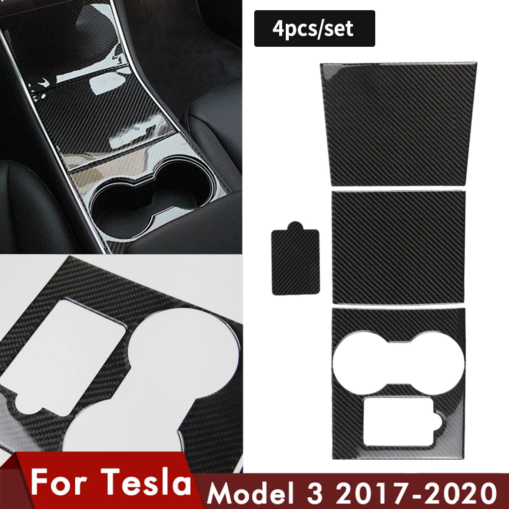 Car Stickers For Tesla Model 3 2017 2018 2019 2020 High Quality Carbon Fiber Center Console Car Cup Holder Trim Panel Stickers
Car Stickers For Tesla Model 3 2017 2018 2019 2020 High Quality Carbon Fiber Center Console Car Cup Holder Trim Panel Stickers