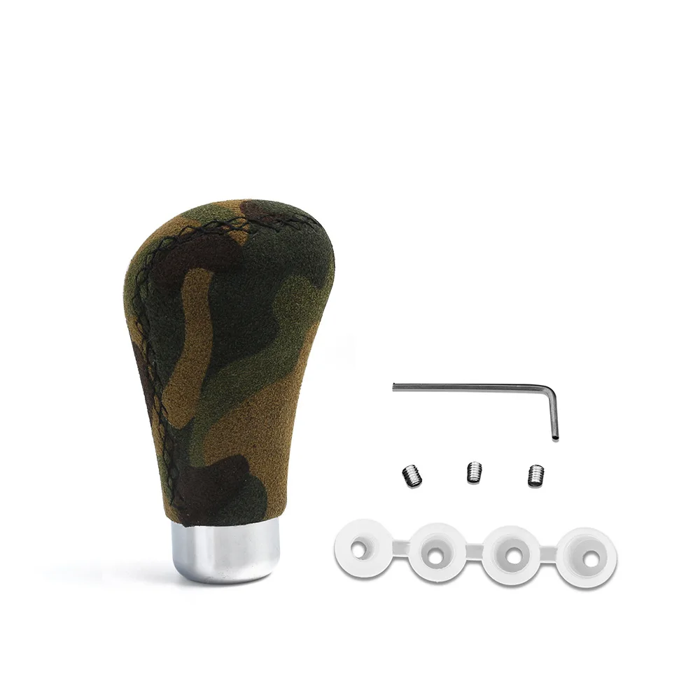 Gear Shift Knob Stick Manual Transmission Universal Car Suede Camouflage Gear Shifter Gear Head Knob
Gear Shift Knob Stick Manual Transmission Universal Car Suede Camouflage Gear Shifter Gear Head Knob