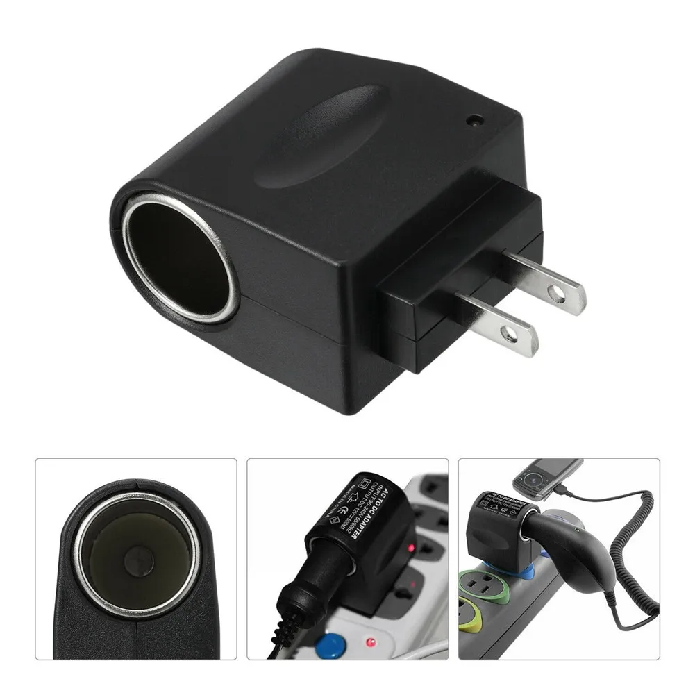 Car Cigar Lighter Converter Socket Adapter Charger Input 90-240V 50HZ Output 12V DC Car Charger Cigar Lighter US Plug
Car Cigar Lighter Converter Socket Adapter Charger Input 90-240V 50HZ Output 12V DC Car Charger Cigar Lighter US Plug