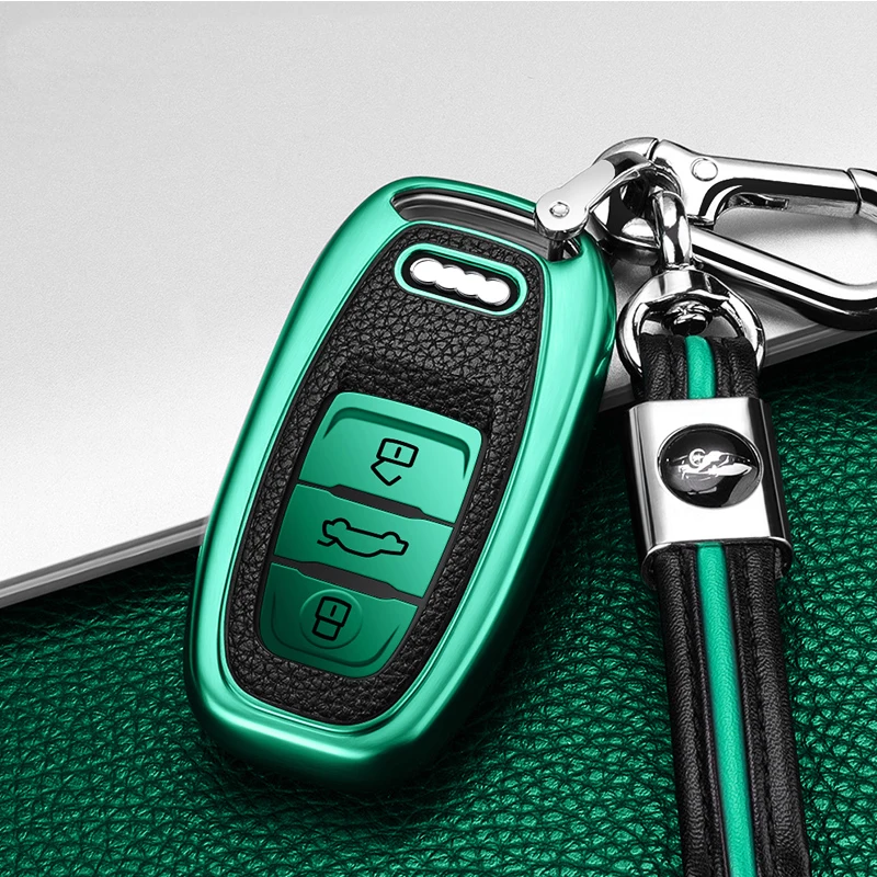 Soft TPU Car Key Cover Case For Audi A4 A4L A5 S4 S5 B9 8W Q7 4M Q5 TT TTS RS A4L A6L Q5 A8 A5/A7 S5/S7 Q8 C8 D5 C6 A7 R8 A1 A3
Soft TPU Car Key Cover Case For Audi A4 A4L A5 S4 S5 B9 8W Q7 4M Q5 TT TTS RS A4L A6L Q5 A8 A5/A7 S5/S7 Q8 C8 D5 C6 A7 R8 A1 A3
