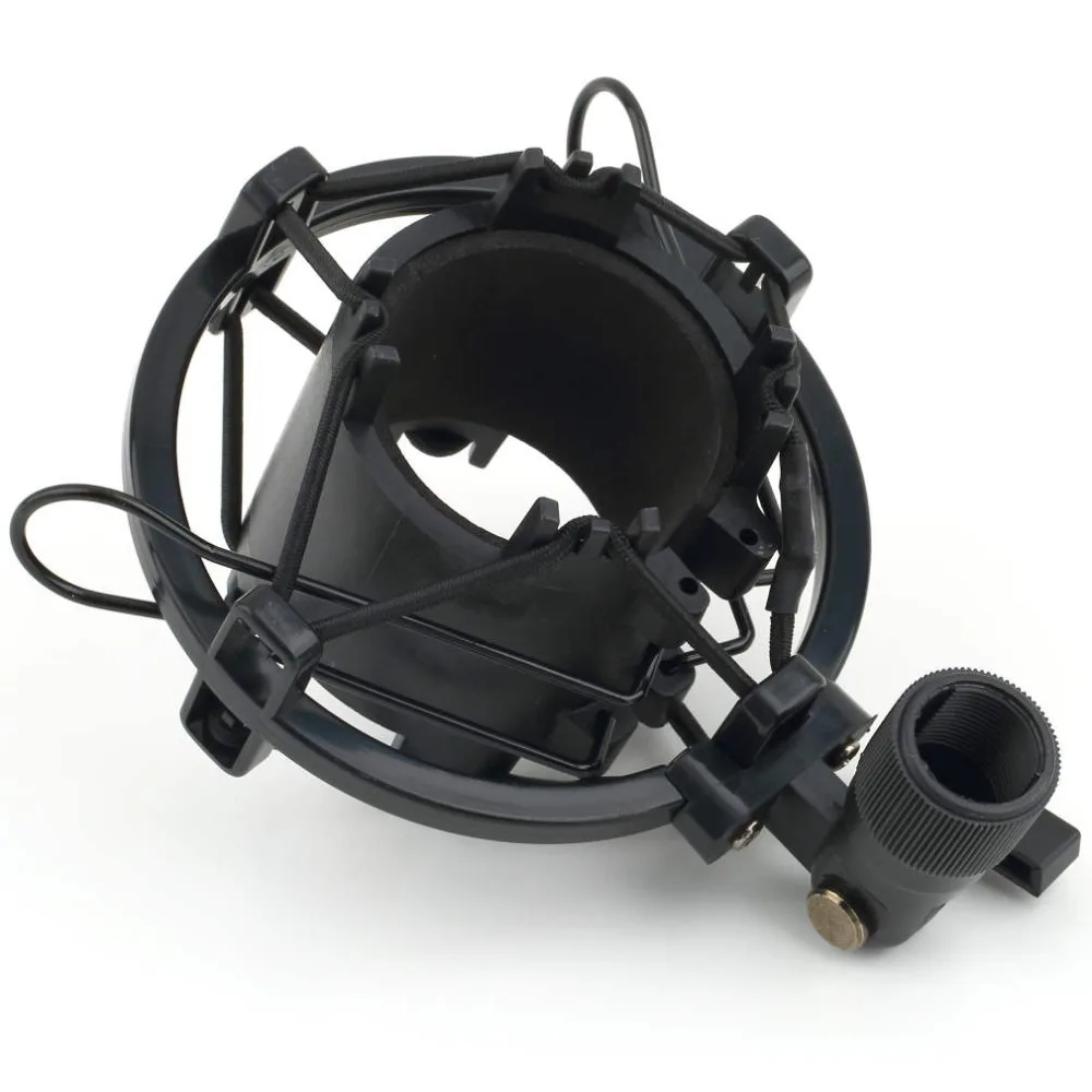 Universal 3KG Bearable Load Mic Microphone Shock Mount Clip Holder Stand Radio Studio Sound Recording Bracket Black Professional
Universal 3KG Bearable Load Mic Microphone Shock Mount Clip Holder Stand Radio Studio Sound Recording Bracket Black Professional