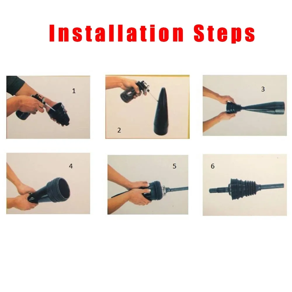 Universal Silicone Constant Velocity CV Boot Gaiter Kit Driveshaft Joint Cover 140*86mm CV Joint Boot Car Accessories
Universal Silicone Constant Velocity CV Boot Gaiter Kit Driveshaft Joint Cover 140*86mm CV Joint Boot Car Accessories