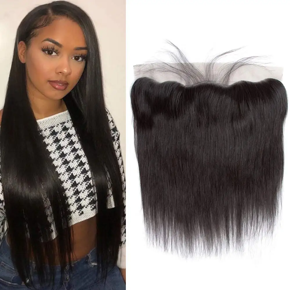 13x4 Lace Frontal Closure Straight 100% Unprocessed Brazilian Virgin Human Hair Lace Frontals 180% Density Natural Black Color
13x4 Lace Frontal Closure Straight 100% Unprocessed Brazilian Virgin Human Hair Lace Frontals 180% Density Natural Black Color
