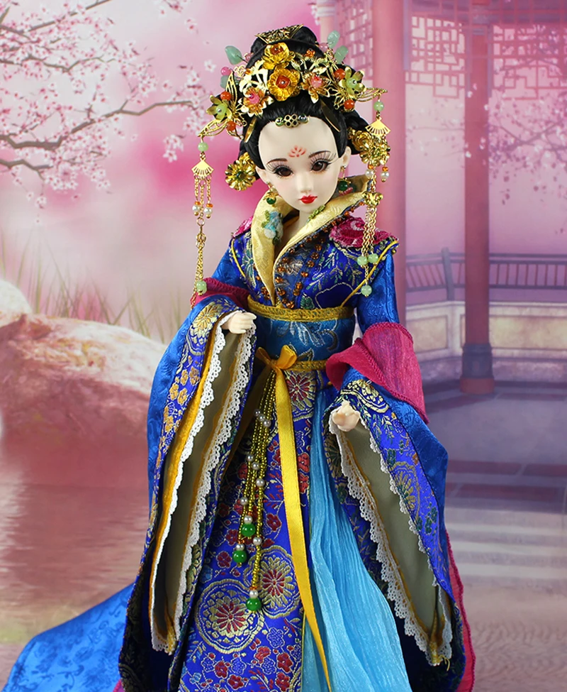 34CM Chinese Tang Dynasty Princess Dolls Collectible Vintage Doll Consort Xiao Toys Christmas Gifts For Girls
34CM Chinese Tang Dynasty Princess Dolls Collectible Vintage Doll Consort Xiao Toys Christmas Gifts For Girls