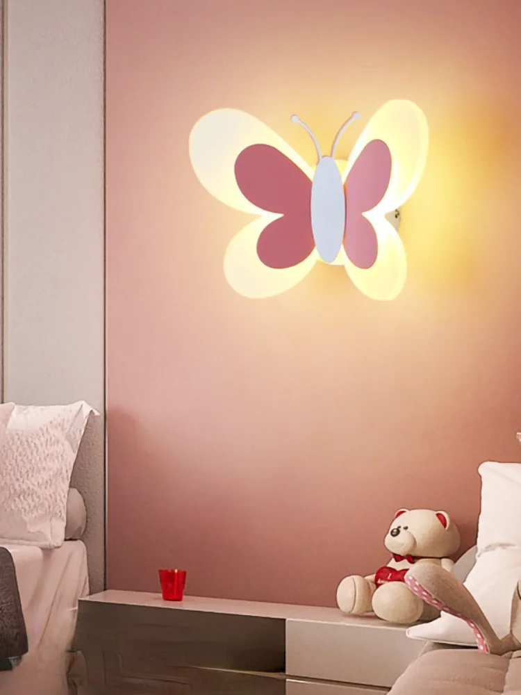 Led children's room wall lamp, minimalist creative cartoon lamp, Nordic style, butterfly personality, interior decoration
Led children's room wall lamp, minimalist creative cartoon lamp, Nordic style, butterfly personality, interior decoration
