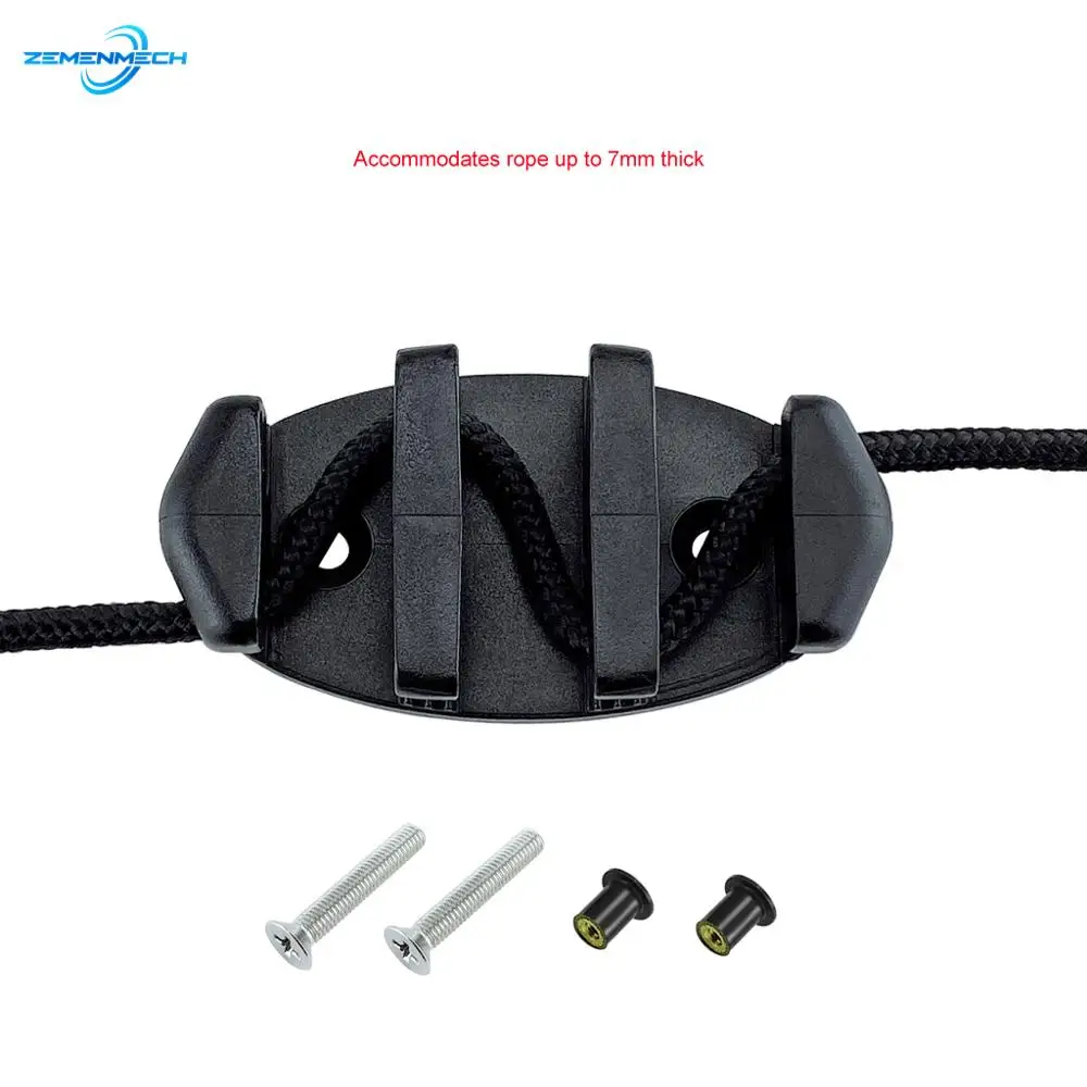 2PCS Black Nylon Rope Clamp Cleat Base Kayaks Canoes Boats Decks Replacement Rowing Marine Accessories Boat Accessories De Pesca
2PCS Black Nylon Rope Clamp Cleat Base Kayaks Canoes Boats Decks Replacement Rowing Marine Accessories Boat Accessories De Pesca