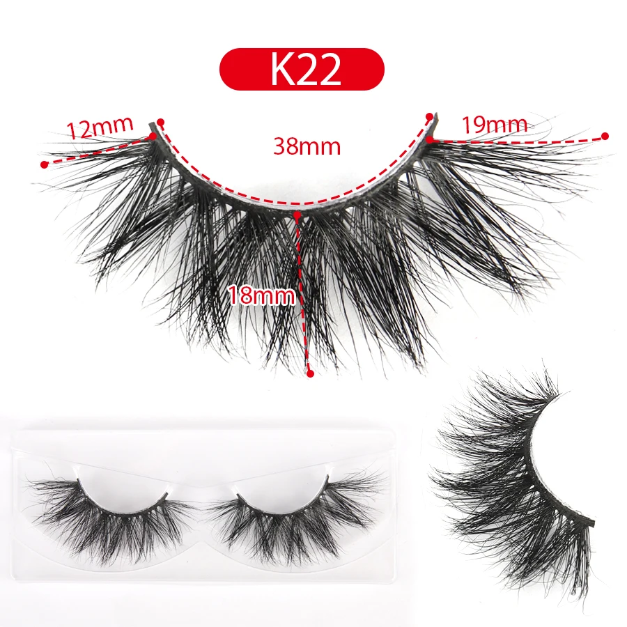 Eyelashes 10/20/30 Pairs Mink Lashes Lift Kit Eye Lash Wholesale Extensao De Cilios Ciglia Finte Natural Wispy Faux Cils Long