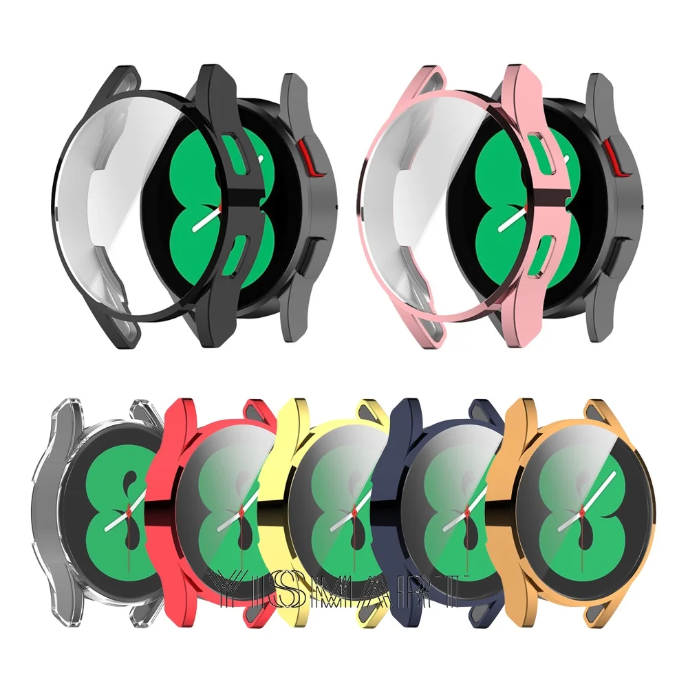 Protective Case for Samsung Galaxy Watch 4 44mm 40mm Soft TPU Plated All-around Full Screen Protector Cover Bumper Accessories
Protective Case for Samsung Galaxy Watch 4 44mm 40mm Soft TPU Plated All-around Full Screen Protector Cover Bumper Accessories