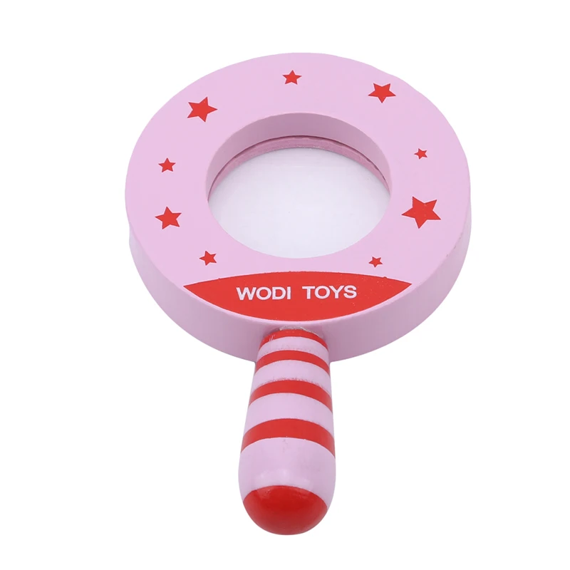 Baby Classic Toy Wood Cutely Magnifying Glass Toy For Children Educational Learning Exploring Ability Developing Girl Boy
Baby Classic Toy Wood Cutely Magnifying Glass Toy For Children Educational Learning Exploring Ability Developing Girl Boy
