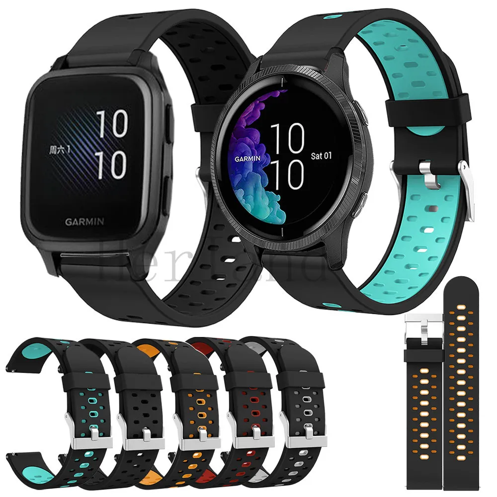 WatchStrap For Garmin Venu /venu sq 2 Soft silicone Smartwatch bands Bracelet Wristbands For Xiaomi Haylou LS02/Amazfit Bip pop
WatchStrap For Garmin Venu /venu sq 2 Soft silicone Smartwatch bands Bracelet Wristbands For Xiaomi Haylou LS02/Amazfit Bip pop