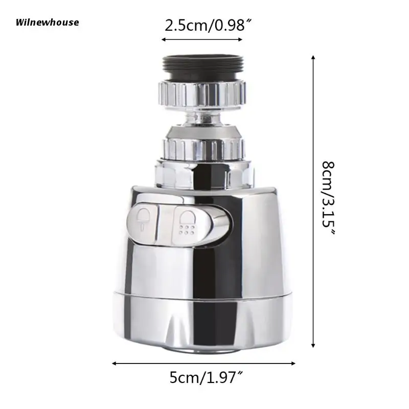 F63A 360 Degree Rotatable Faucet Sprayer Movable Kitchen Sink Tap Aerator Head Replac
F63A 360 Degree Rotatable Faucet Sprayer Movable Kitchen Sink Tap Aerator Head Replac