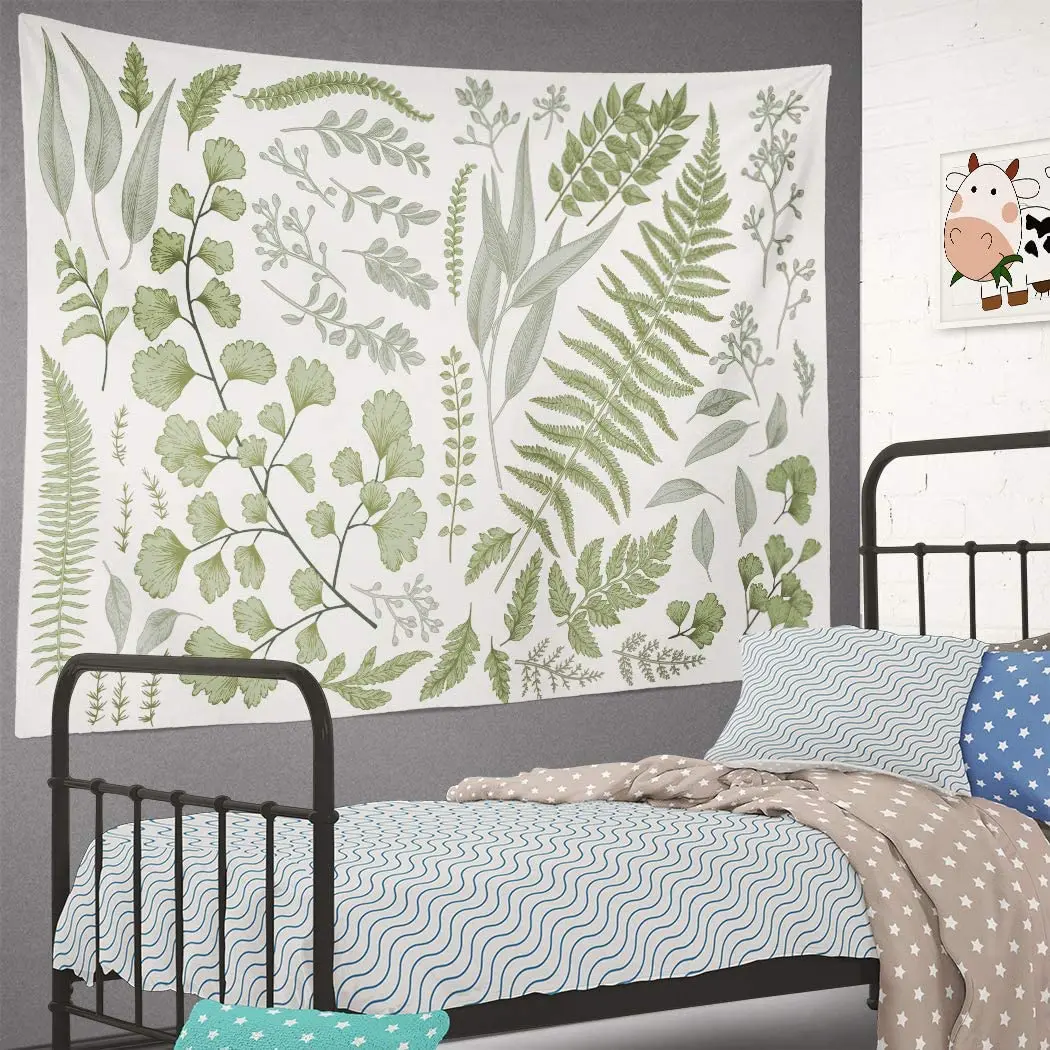 Boho Decoration Home Decor Botanical Fabric Tapestry Floral with Green White Spring Wall Hanging Tapestry Decoration Mural Tapiz
Boho Decoration Home Decor Botanical Fabric Tapestry Floral with Green White Spring Wall Hanging Tapestry Decoration Mural Tapiz