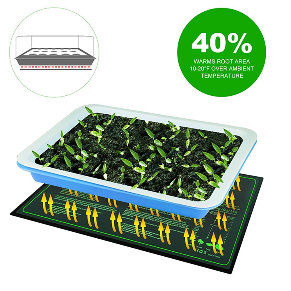 Seedling Heating Mat 50x24cm Waterproof Plant Seed Germination Propagation Clone Starter Pad 220V/EU PLUG Garden Supplies 1 Pc
Seedling Heating Mat 50x24cm Waterproof Plant Seed Germination Propagation Clone Starter Pad 220V/EU PLUG Garden Supplies 1 Pc