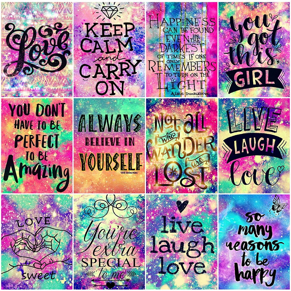 Foreverstar Diamond Painting Text Diamond Mosaic Love Cross Stitch Kits Embroidery Landscape Picture Rhinestones Handmade Gift
Foreverstar Diamond Painting Text Diamond Mosaic Love Cross Stitch Kits Embroidery Landscape Picture Rhinestones Handmade Gift