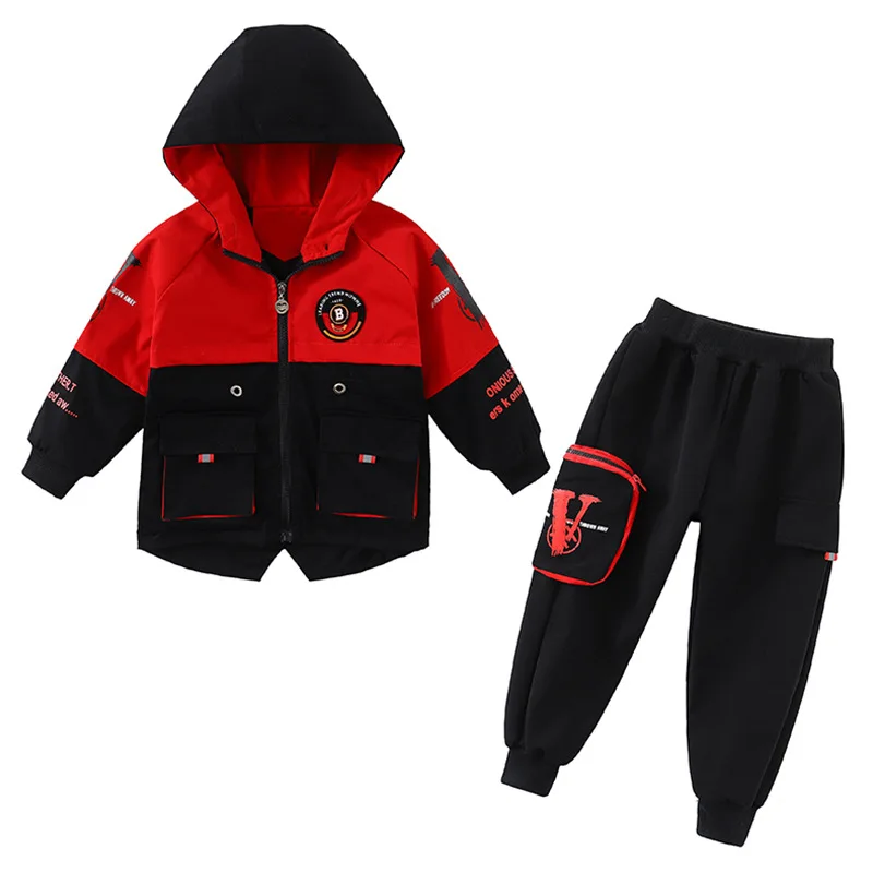 Vintage Spring Autumn Boys Clothing SuitsCoat + Pants 2pcs/Set Kids Jacket Teenager Sport LeisureTracksuit High Quality
Vintage Spring Autumn Boys Clothing SuitsCoat + Pants 2pcs/Set Kids Jacket Teenager Sport LeisureTracksuit High Quality